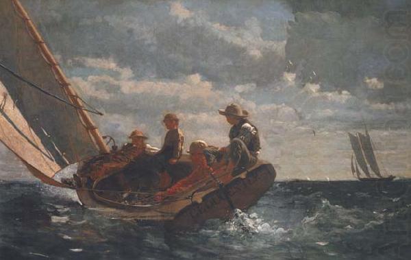 Winslow Homer Breezing Up (A Fair Wind) (mk44) china oil painting image
